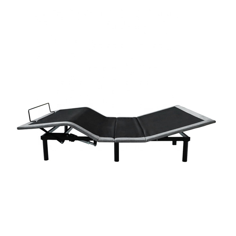 Bedroom furniture electric adjustable bed mechanism
