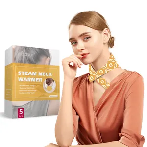 Private labels Heat Therapy steam neck warmer ,Warming Neck Patches Not Sticky, Natural Ingredients Self Heated Neck Patch