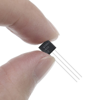 Sirkuit Terpadu LM35DZ TO-92 LM35 Sensor Suhu Presisi Centigrade (IC Asli)