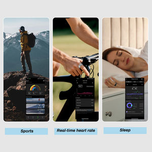 2025 नए वाटरप्रूफ स्मार्ट रिंग Sr06 जोड़े के दिल निर्माता फैशन स्मार्ट फिटनेस रिंग पुरुषों के लिए फुटबॉल ट्रैकर रिंग - Product Image 2