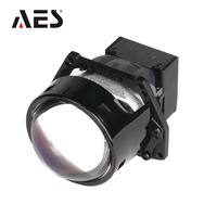 Lente de Proyector LED para Automóvil AES de 3.0 Pulgadas con Patrón de Iluminación Láser, 70W Súper Brillante, Nueva Llegada, Lente BI-LED