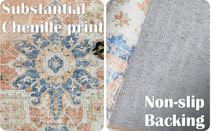 Tapis Lavables en Chenille Imprimé Classique de Style Persan de Grande Taille Tapis Nouveau Design Abstrait Fait à la Machine Motif Style <span class=keywords><strong>Newage</strong></span> - Product Image 6