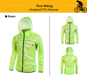 WEST BIKING impermeable y ligero abrigo <span class=keywords><strong>de</strong></span> <span class=keywords><strong>lluvia</strong></span> deportes al aire libre ciclismo abrigo <span class=keywords><strong>de</strong></span> <span class=keywords><strong>lluvia</strong></span> <span class=keywords><strong>ropa</strong></span> <span class=keywords><strong>de</strong></span> algodón peinado - Product Image 5