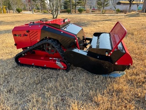 Лидер продаж: Промышленная самоходная газонокосилка с нулевым радиусом поворота, двухцилиндровая, 16 л.с., 420 куб. см, 760 мм, с дистанционным управлением, модель 2026 года, производство Китай (SBGU) - Product Image 3