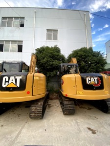 Excavatrice CAT 306E d'occasion, excavatrice sur chenilles CAT 306E de 6 tonnes, d'origine, avec certifications EPA et CE, mini-excavatrice agricole Caterpillar 306E2. - Product Image 5