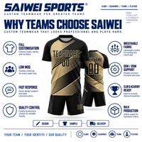 Tenues d'équipe de football personnalisées avec des maillots de match durables, respirants et à séchage rapide pour les académies de jeunes, option de logo au dos