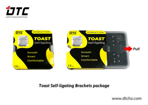 الصين تقويم الأسنان بين قوسين MBT جديد أدوات الأسنان الرملي الذاتي Ligating نوع نخب الصلب/المواد المعدنية المعتمدة ايزو - Product Image 2