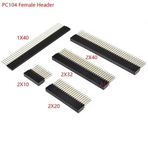 2,54mm Abstand PC104 20 40 64 80 Pin 2x10 2x20 2x32 2x40 lange zweireihige gerade Buchse für <span class=keywords><strong>Arduino</strong></span> - Product Image 1