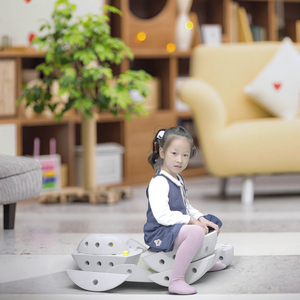OEM & ODM blok bangunan besar busa Eva naik di mobil mainan blok taman kanak-kanak blok bangunan alami skuter tangan - Product Image 6