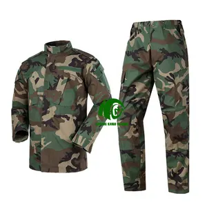 Kango black camo clothing rip stop ACU trousers tactical breathable shirts and pants uniforms