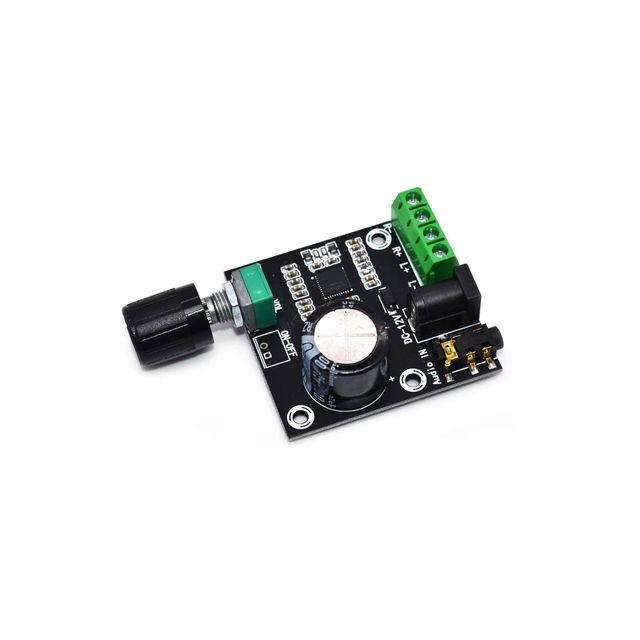 Super Slim 2 X 15W PAM8610 Pure Class D Stereo Digital Dual Power Audio Amplifier Boards 12V
