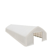Abri de stationnement simple en acier à toit en pente, imperméable, pour conteneur, abri solaire, directement de l'usine