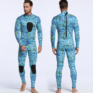 Traje de <span class=keywords><strong>Neopreno</strong></span> de <span class=keywords><strong>3mm</strong></span> para Buceo y Natación, Camuflaje, Transpirable, Costuras Planas, para Hombre, Venta al Por Mayor - Product Image 3