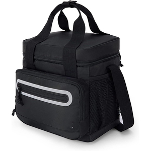 Free Sample Durable Portable Large Waterproof Insulated 24L Lunch Box Soft Cooler <b>Cooling</b> Tote <b>Bag</b> for Adults - Product Image 5