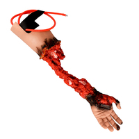 Modelo realista de herida de amputación parcial del brazo, maniquí médico de plástico para la simulación de tejido portátil en escuelas de medicina y enfermería