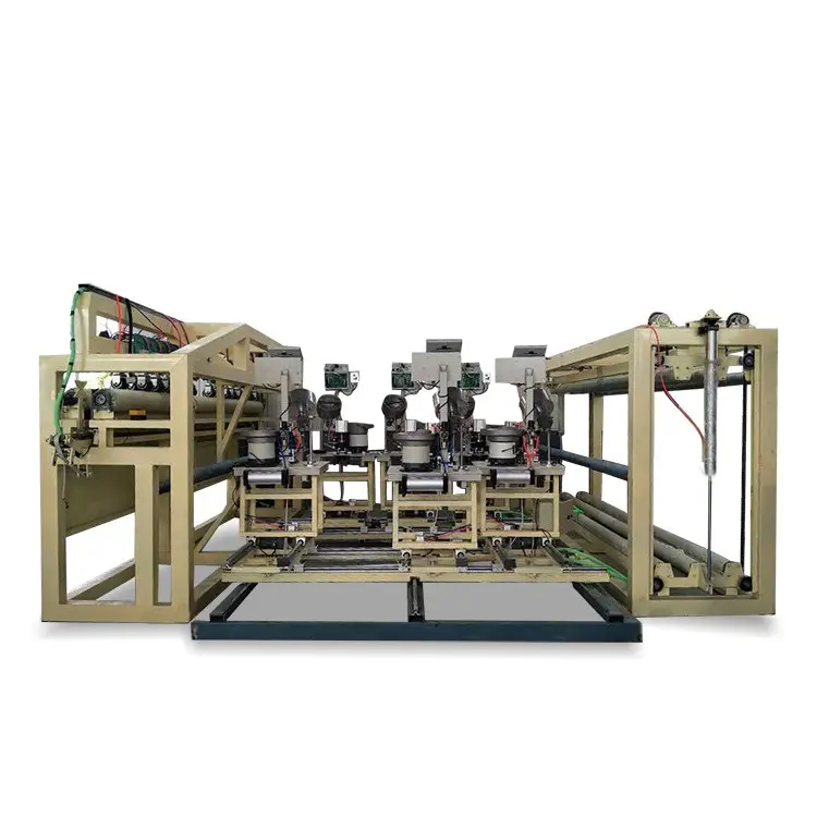 Tarpaulin Welding Eyeleting Cutting Fully Automatic Tent Machine Xinruide Tarpaulin machine Line