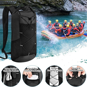 12-Color PVC Outdoor Sports <b>Waterproof</b> Backpack Heavy Duty Large Capacity Rafting <b>Swimming</b> Upstream <b>Bag</b> Dry Floating Backpack - Product Image 2