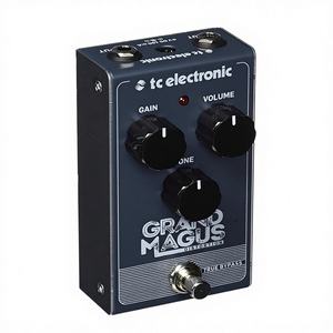 Pedal de Distorsión <span class=keywords><strong>TC</strong></span> <span class=keywords><strong>Electronic</strong></span> GRANDMAGUSDISTORTION, Distorsión Orgánica Tipo Tubo, Bajos Definidos, Sonido Natural, True Bypass, Metálico - Product Image 1