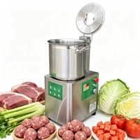 Automatische milieuvriendelijke groente- en fruit snijmachine / Hoge snelheid vleesverwerkingsapparatuur voor restaurants en commerciële doeleinden