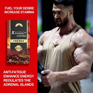 Adam X güç özel kahve Private label bitkisel sağlıklı organik otlar anında Maca siyah güç kahve erkekler için - Product Image 2