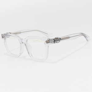 <span class=keywords><strong>Gafas</strong></span> Negras Doradas Sólidas Transparentes Marrones Rectangulares Exquisitas de Metal Fundido Tallado Duradero para Hombre con Logotipo Personalizado 8298 - Product Image 5