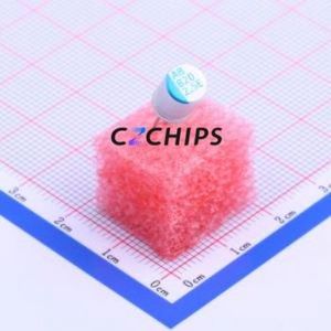 ORE821M0EBK-0608 Solid Capacitor Through hole Component (THT),D6.3xL8mm 820uF 20% 2.5V 5.9A100kHz - Product Image 1