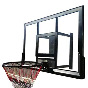 מפעל מחיר הנמכר ביותר מקצועי מקורה כדורסל חישוק כדורסל קרש גב קיר רכוב