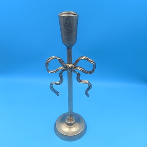 <b>Bow</b>-shaped Alloy Candlestick Durable Home Decoration For Christmas New Year's Day <b>Gift</b> - Product Image 3