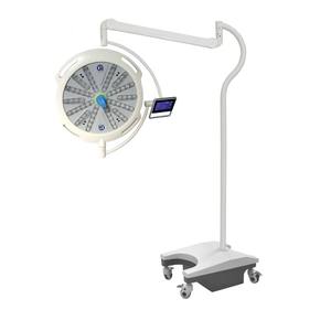 अस्पताल क्लिनिक सर्जरी के लिए आपातकालीन बैटरी-फ्लोर खड़ी ऑपरेटिंग लाइट के साथ मोबाइल नेतृत्व वाली सर्जिकल छाया रहित दीपक - Product Image 3