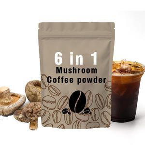 천연 OEM 유기농 혼합 사자 갈기 동충하초 Reishi Chaga 터키 꼬리 마이 타케 버섯 커피 파우더 6 in 1 - Product Image 2