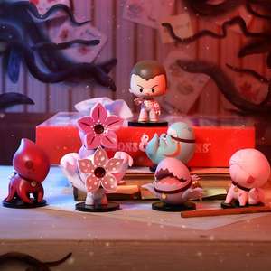 Caja Misteriosa Original Kawaii MightyJaxx de la Serie <span class=keywords><strong>Stranger</strong></span> Things, Figura de Acción, Adornos de <span class=keywords><strong>Halloween</strong></span>, Regalos y Juguetes - Product Image 1