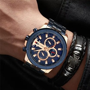 Reloj de Lujo para Hombre Drioshipping, Cuarzo, Acero Inoxidable, Luminoso, Movimiento Mecánico Seiko, Diseño Simple y Moderno - Product Image 6