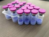 Approvisionnement direct usine : Poudre bleue de peptide de cuivre GHK-Cu pureté 99% pour soins de la peau – Matière première en vrac, commandes acceptées