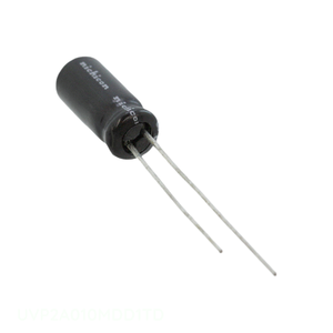 ตัวแทนจำหน่ายอย่างเป็นทางการ ตัวเก็บประจุแบบ Through Hole UVP2A010MDD1TD 1 uF CAP ALUM 1UF 20% 100V RADIAL TH - Product Image 1