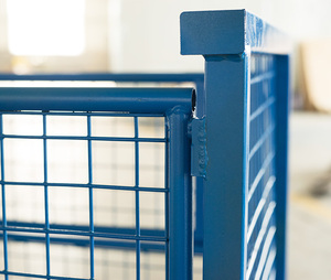 Dây thép lưới Pallet hộp công nghiệp container dung lượng cao lưu trữ bin - Product Image 5