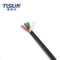 Fil de connexion interne gaine en PVC, 8x14awg, approuvée de sécurité des états-unis 2464
