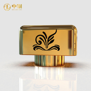 Cổ Tùy chỉnh hình trái tim nhôm nắp chết cắt thiên thần khắc Nước hoa vít-on cap lọ dễ dàng mở Flip-Off đóng gói quà tặng đóng gói - Product Image 1