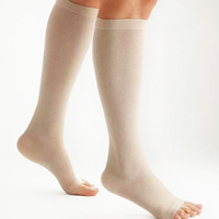 2026 Vente en gros de bas de compression couleur chair pour femmes, produits d'hygiène féminine