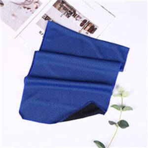 Solid Color Polyester Quick-Dry Cooling Hoodie Knitted Technique Sports Towel for Hot Weather Neck <b>Face</b> Wrap - Product Image 1