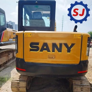 Excavatrice d'occasion Sany SY60C, marque chinoise, taille moyenne, en stock, modèles SY75C, SY60C, SY75C, SY95C, SY125C à vendre - Product Image 1