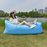 Fauteuil Gonflable Portable Anti-Fuite pour Camping et Extérieur, Canapé Hamac Gonflable Étanche pour Salon