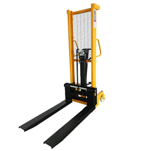 Industrial Warehouse Hand Pallet Lifts Forklift <strong>Manual</strong> Hydraulic <strong>Stacker</strong> With Adjustable Forks - Product Image 6