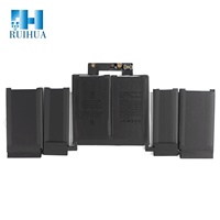 RUIHUA A1964 Batterie rechargeable pour ordinateur portable pour Macbook Pro 13 ''11.4V 58WH Batterie au lithium noire en stock
