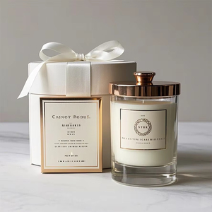 Soy <strong>Scented</strong> <strong>Candles</strong> Luxury Fragrance <strong>Rose</strong> <strong>Scented</strong> <strong>Candle</strong> Christmas Home Decor Luxury <strong>Scented</strong> <strong>Candle</strong> With Box - Product Image 1