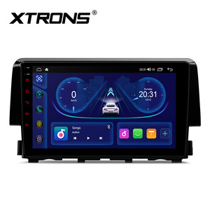 Xtrons 9 inch Octa core 4 + 64GB IPS hiển thị EQ DSP nhiều UI <span class=keywords><strong>Android</strong></span> Navigation xe Stereo cho Honda Civic - Product Image 1
