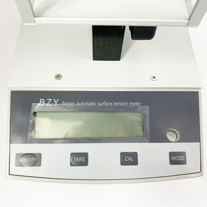 Automatische Vloeibare Oppervlaktespanning Meter Grensvlak <span class=keywords><strong>Tensiometer</strong></span> Met Platina Plaat En Platina Ring Methode 0 Te 400mn/M Range - Product Image 5