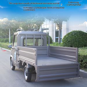 Camionnette électrique à quatre roues, robuste, à bas prix, avec deux portes et deux sièges, adaptée au transport urbain - Product Image 3