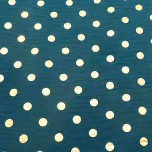 Tissu de dorure tissé 100% polyester avec <span class=keywords><strong>tampon</strong></span> en feuille d'or <span class=keywords><strong>pour</strong></span> vêtements, nouveau design à la mode, 160gsm - Product Image 6