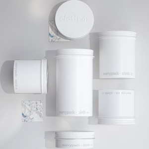 Lata de Almacenamiento con Tapa de Rosca de Aluminio Reciclable con Impresión Personalizada para Productos Textiles y del Hogar - Product Image 5