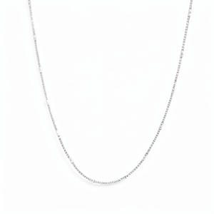 Playful Gloss White Pt950 Layered Neck Chain With Box Pineapple Motifs For Weekend Outing Ladies Light Platinum Jewelry - Product Image 3